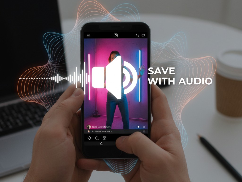 Saving Reels with Audio Included