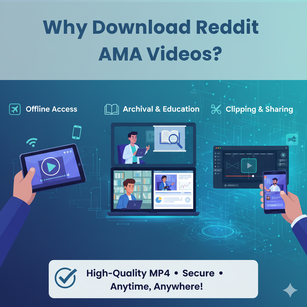 How to Download Reddit AMA Videos and Clips?