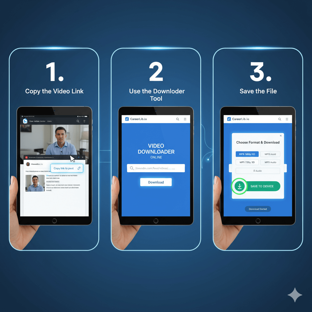 Download LinkedIn Videos to Build Your Career Library