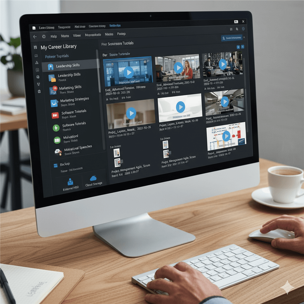 Download LinkedIn Videos to Build Your Career Library