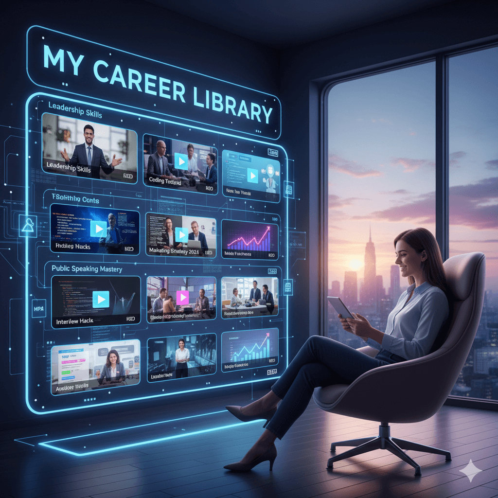 Download LinkedIn Videos to Build Your Career Library