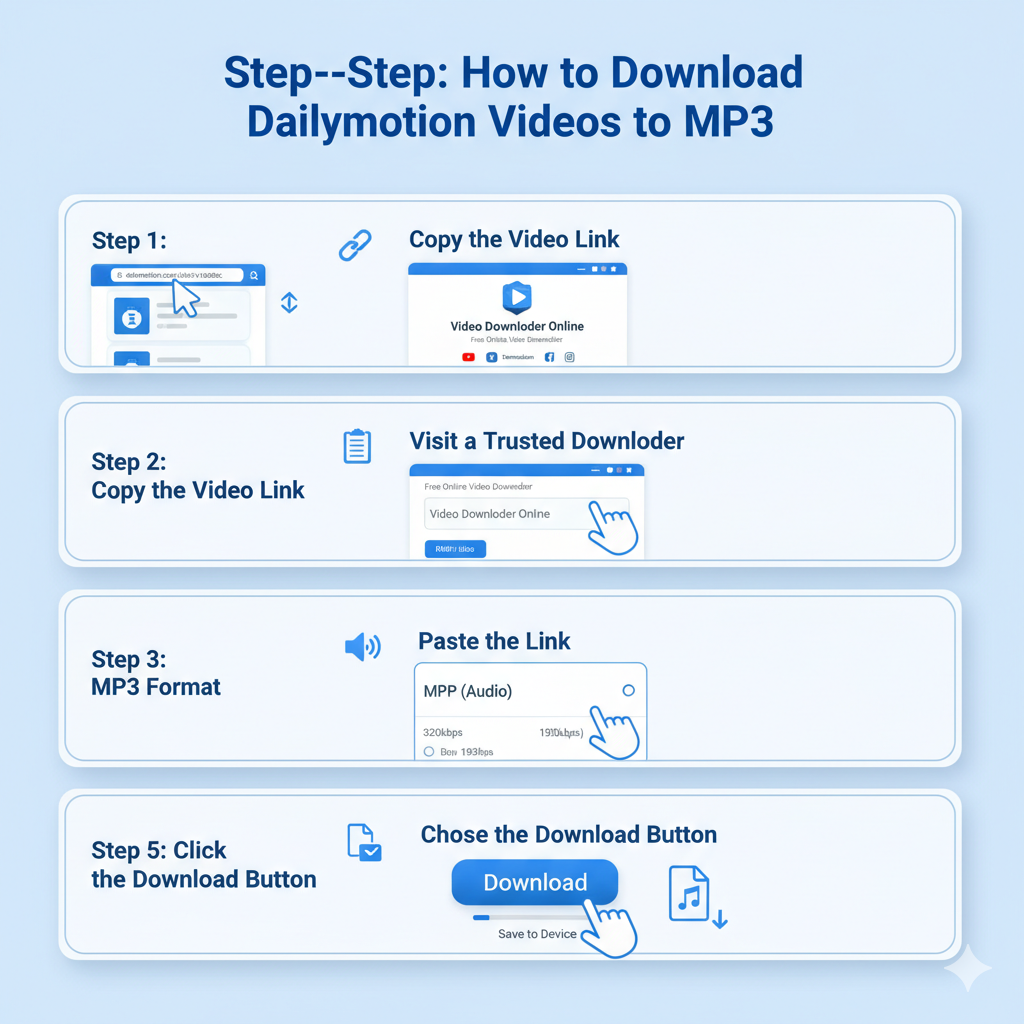 How to Download Dailymotion Videos to MP3?
